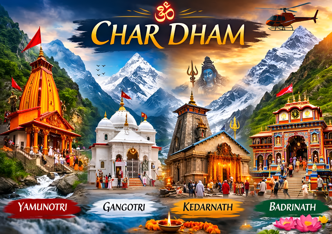 Chardham by Helicopter